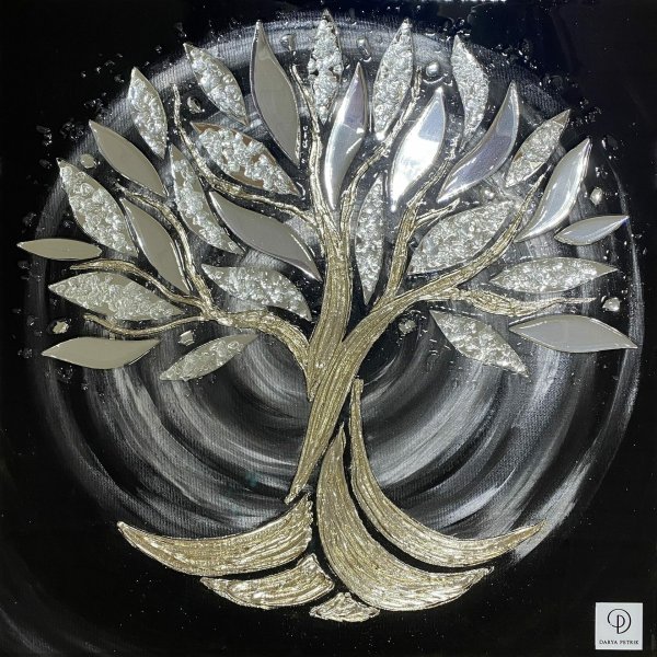 Картины с зеркальными элементами