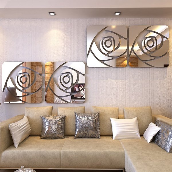 Панно из зеркал