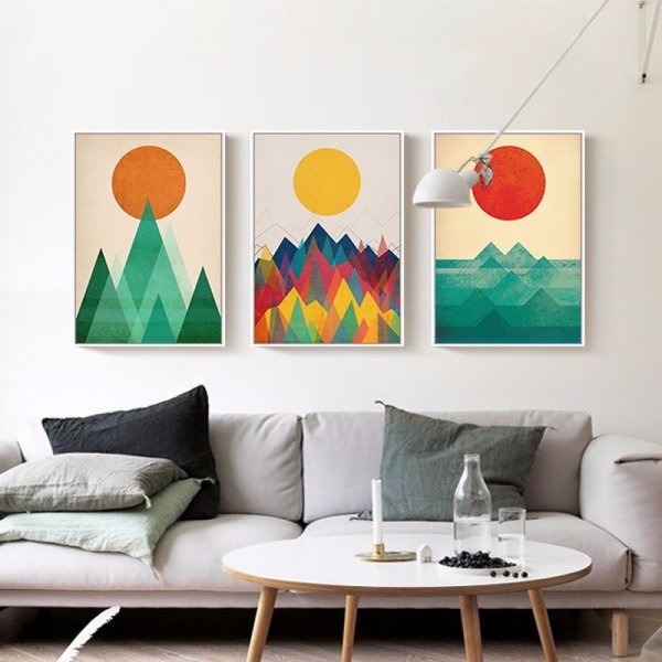 Абстракция своими руками для интерьера