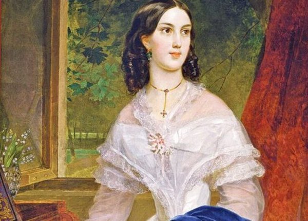 Карл Брюллов портрет Самойловой