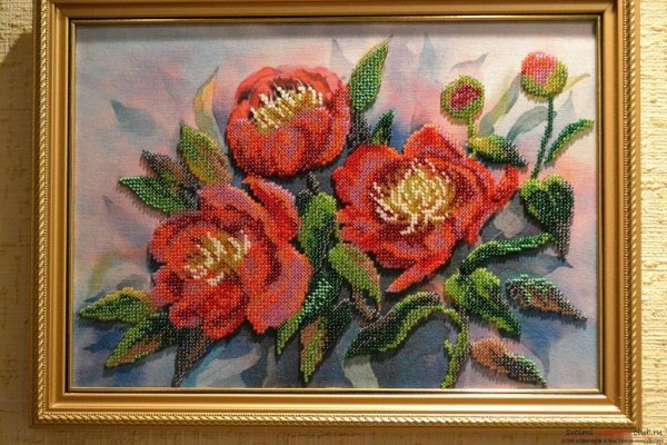 Вышивка из стекляруса