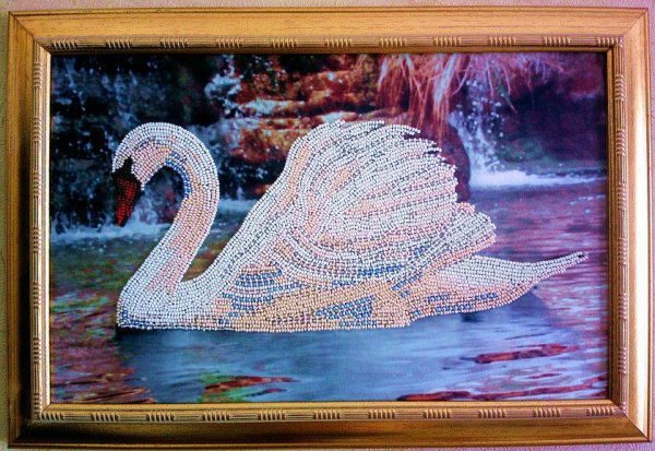 Картины из бисера своими руками