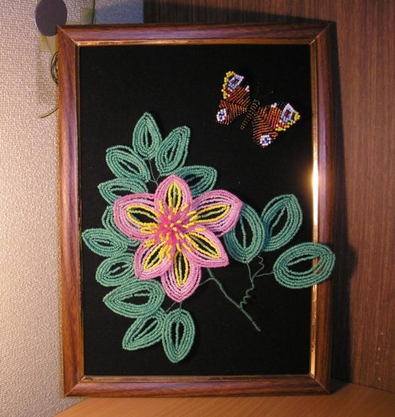 Панно картины из бисера