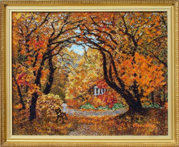 Вышивка из бисера картины