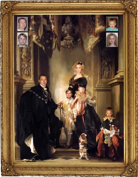 "Портрет семьи короля Карла IV" (1801)