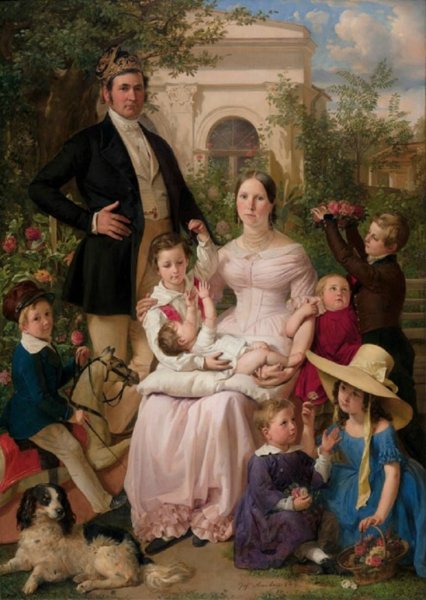 Художник бидермейер Johann Baptist Reiter