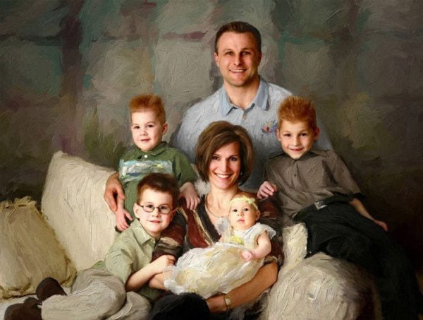 Семейные портреты Реймонд