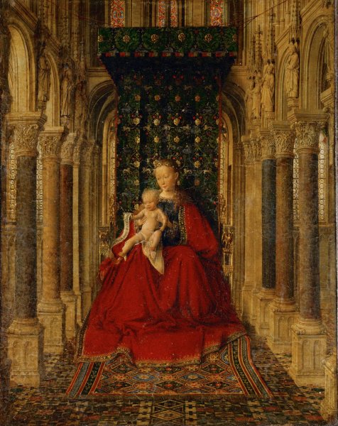 Ян Ван Эйк Мадонна каноника Ван дер Пале