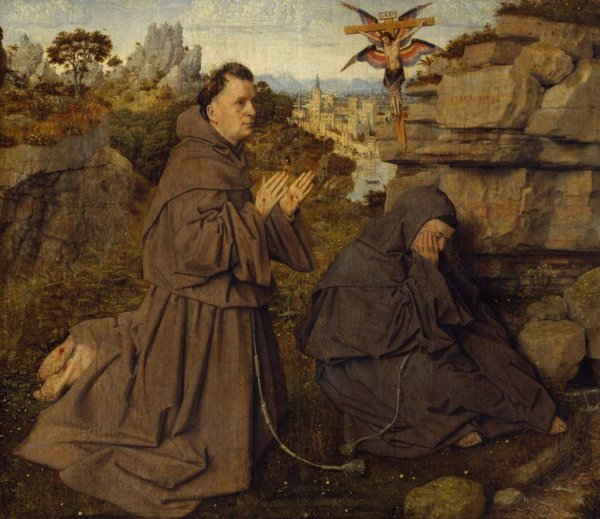 «Мадонна канцлера Ролена» Яна Ван Эйка