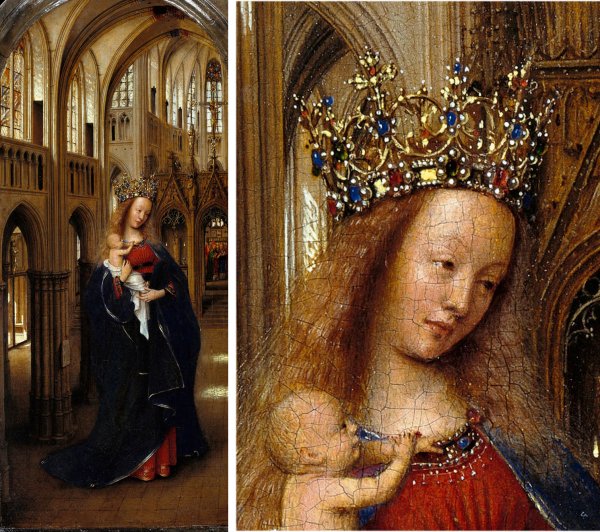 Ян Ван Эйк Гентский алтарь поклонение Агнцу