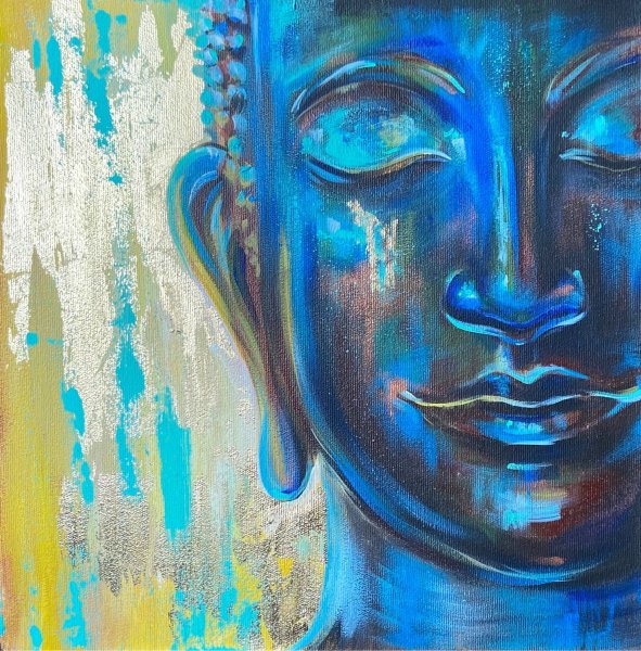 Будда интерьерная картина