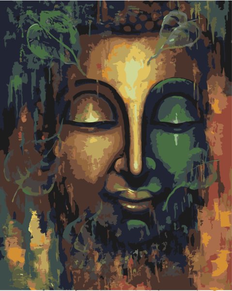 Живопись по номерам Будда