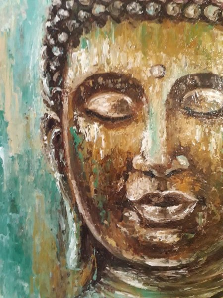 Будда интерьерная картина