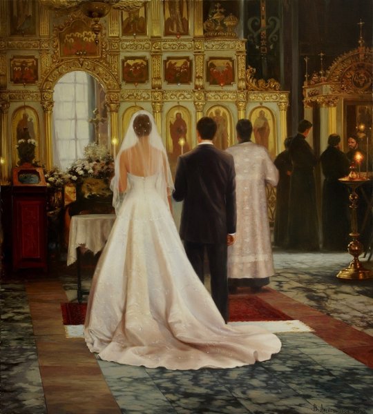 Венчание в древней Руси в церкви