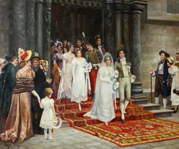 "Регистрация брака", Эдмунд Лейтон, 1920.