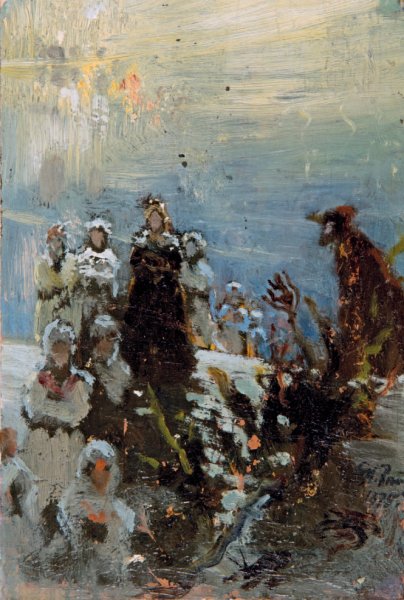 Илья Ефимович Репин Садко этюды