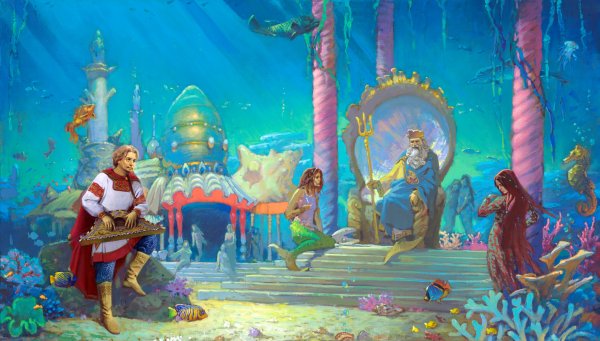 Картины-художник-славянист Борис Ольшанский