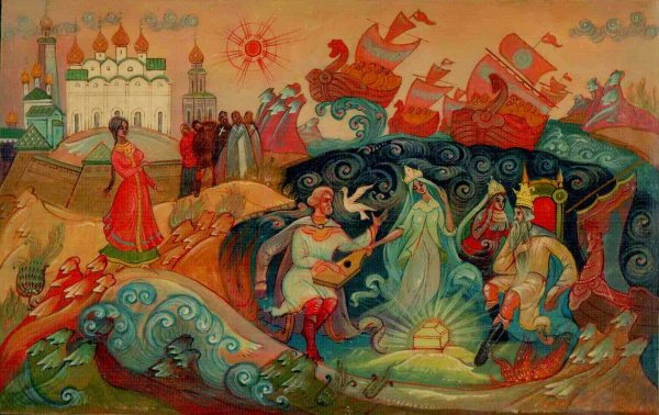 Репин Илья Ефимович Садко в подводном царстве