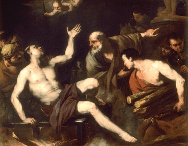 Мученик картина неизвестного художника