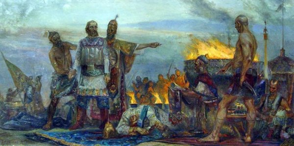 Живопись мучинество Святой Юлии