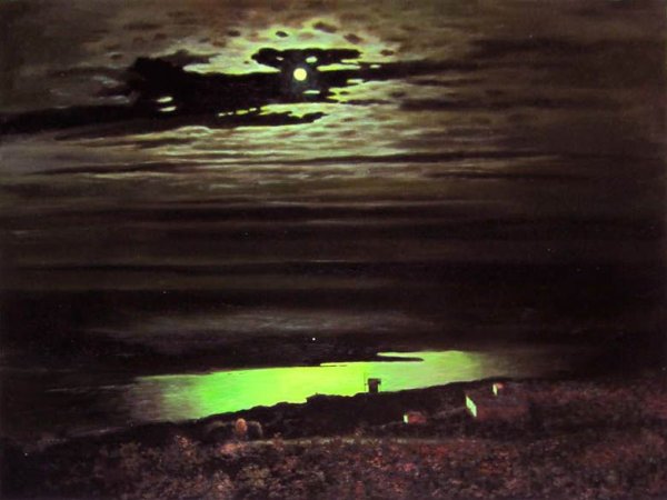 Куинджи Лунная ночь на Днепре