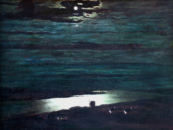 Куинджи Лунная ночь на Днепре