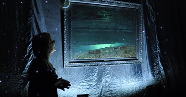 А. Куинджи. «Лунная ночь на Днепре». 1880 Г.