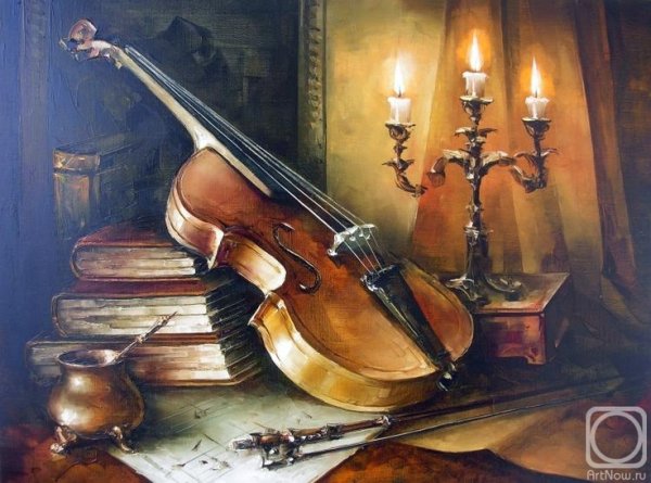 Картины с музыкальными инструментами