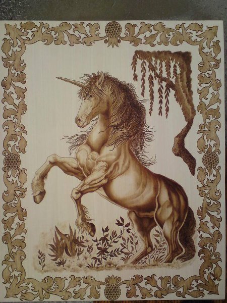 Картины для выжигания по дереву