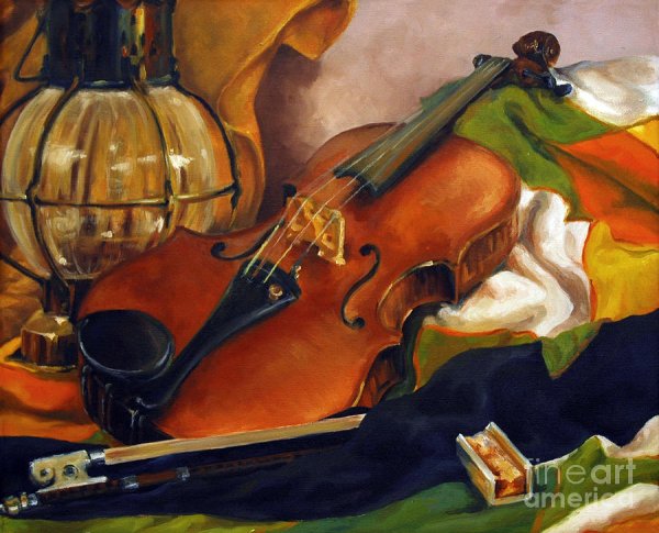 Скрипка в живописи известных художников
