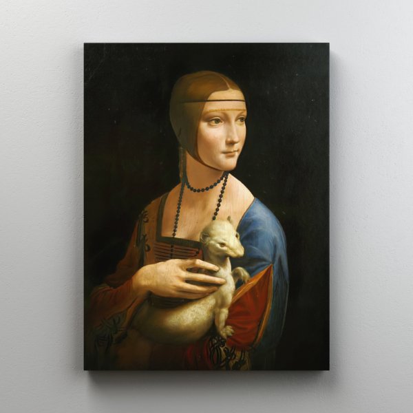 Леонардо да Винчи дама с горностаем