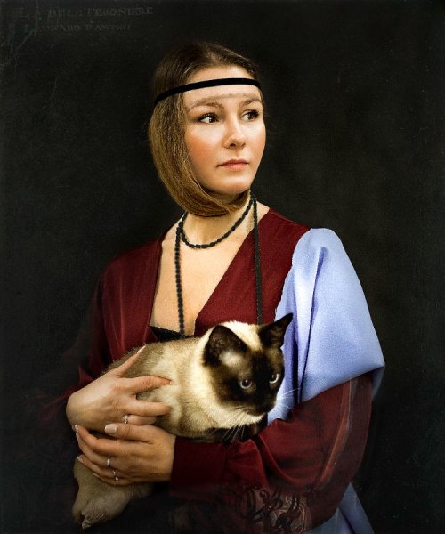 Мадонна с горностаем