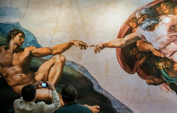 Ренессанс Сотворение Адама
