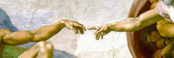 Леонардо да Винчи Сотворение Адама