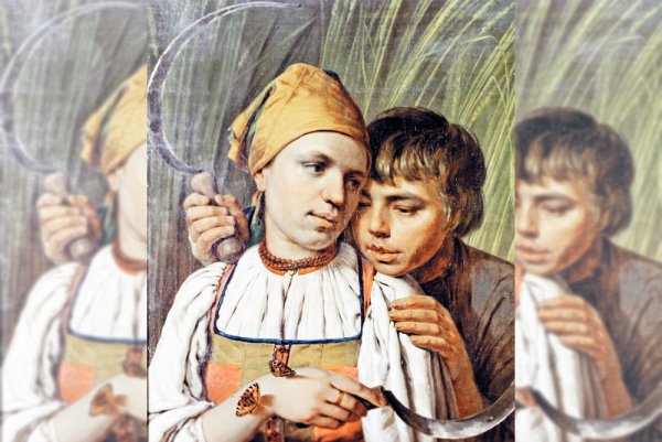 Венецианов жнецы