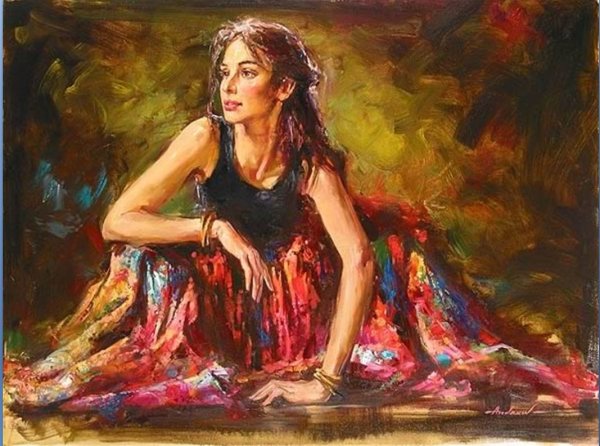 Картины цыганки в живописи