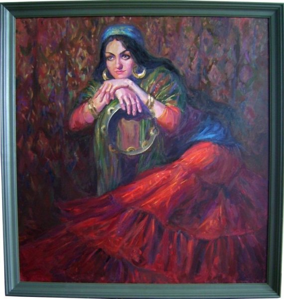 Цыганка испанка картина
