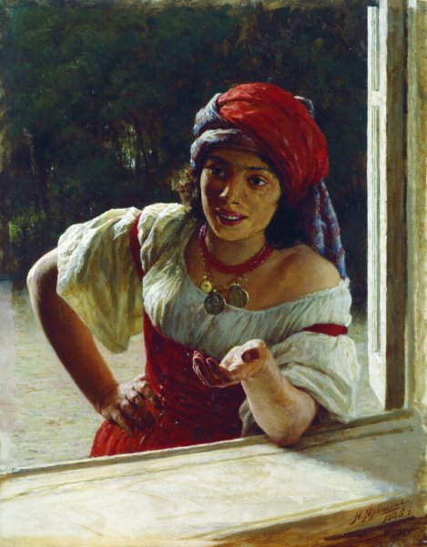 Ярошенко художник цыганка