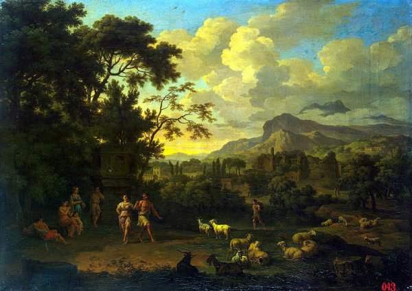 Пейзаж в живописи из Эрмитажа