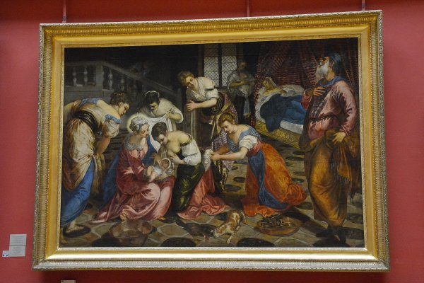 Тинторетто рождение Иоанна Эрмитаж