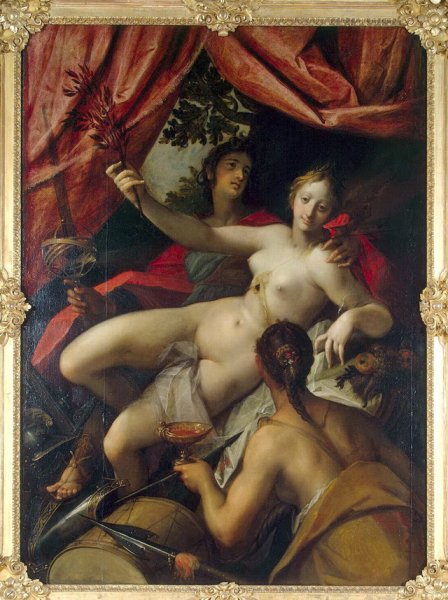 Ганс фон Аахен аллегория мира