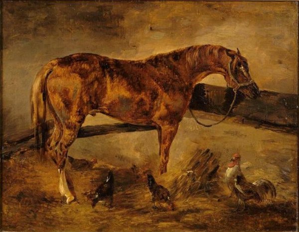 Теодор Жерико кони