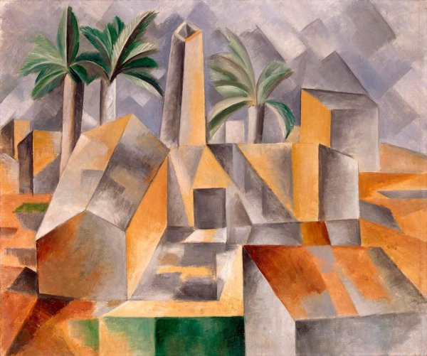 Пикассо завод в Хорта де Сан Хуан 1909