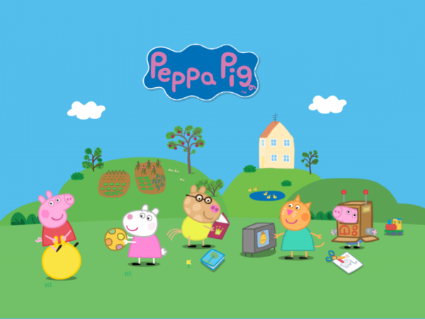 Семья свинки Пеппы и дом свинки Пеппы