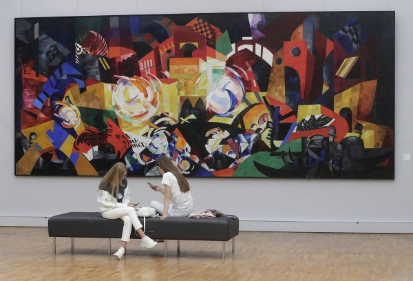 Третьяковская галерея искусство 20 века зал