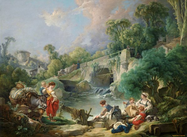 Франсуа Буше (François Boucher, 1703 - 1770) - Фра