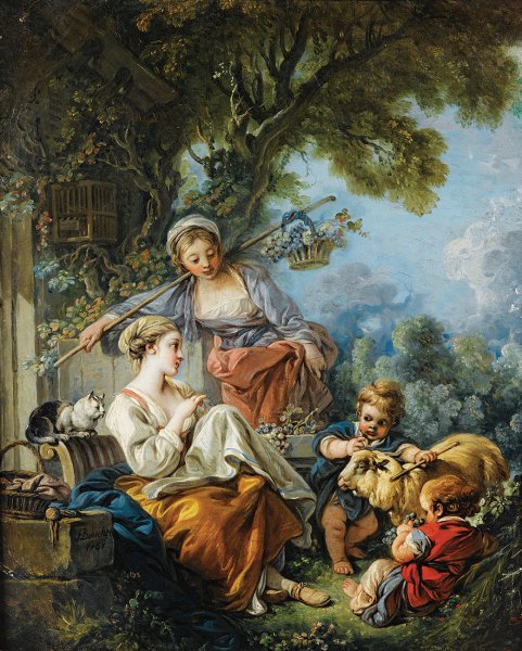 Стиль рококо Франсуа Буше