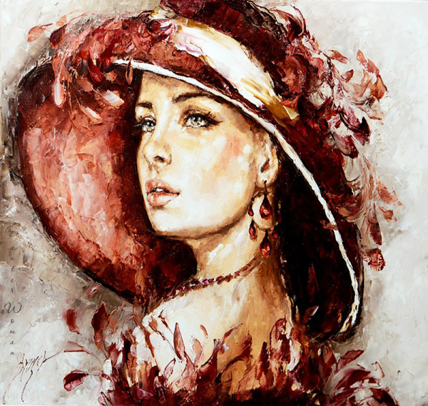 Польская художница Elzbieta Brozek