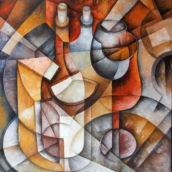 Абстракция живопись кубизм