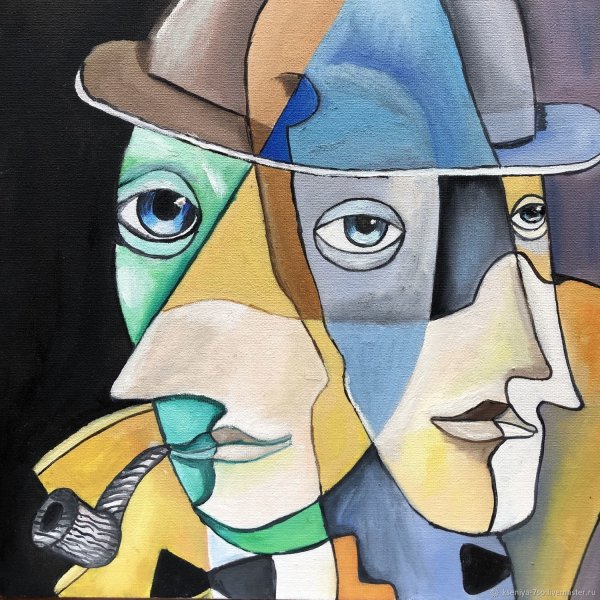 Морис Грин картины кубизм